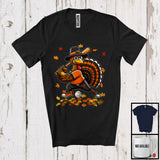 MacnyStore - Turkey Playing Baseball, Amazing Thanksgiving Sport Player Team, Matching Family Group T-Shirt