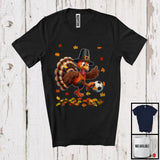 MacnyStore - Turkey Playing Soccer, Amazing Thanksgiving Sport Player Team, Matching Family Group T-Shirt