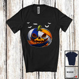 MacnyStore - Volleyball Pumpkin Face, Humorous Halloween Costume Volleyball Player Team, Sport Playing T-Shirt