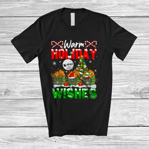 MacnyStore - Warm Holiday Wishes; Fantastic Christmas Lights Snowing Three Dumpster Fire; Family Group T-Shirt