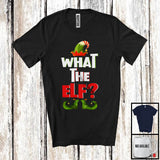 MacnyStore - What The Elf; Fantastic Christmas Elf Costume Pajama; Matching X-mas Family Group T-Shirt