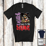 MacnyStore - Witch Way To The Wine; Sarcastic Halloween Witch Sunglasses; Drinking Drunker T-Shirt