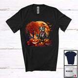 MacnyStore - Zombie Pit Bull Witch Trick Or Treat, Creepy Halloween Pumpkin Candy Lover, Family Group T-Shirt