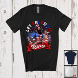 MacnyStore - Let Freedom Ring, Amazing 4th Of July American Flag Fireworks, Patriotic Family Group T-Shirt