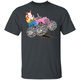 Bunny Riding Monster Truck Easter Eggs Funny Easter Biker Gifts T-Shirt - Macnystore