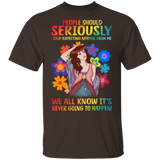 People Should Seriously Stop Expecting Normal From Me Hippie Girrl T-Shirt - Macnystore