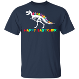 Happy Eastrawr Bunny T-Rex Funny Easter Dinosaurs Easter Eggs Matching Shirt For Kids Men Women Christian Gifts T-Shirt - Macnystore