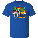 Leprechaun Keeshond Dog Lover St Patrick's Day Gifts T-Shirt - Macnystore