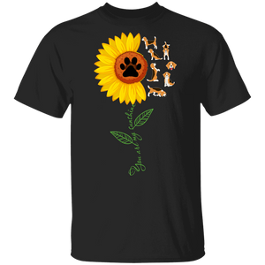 You Are My Sunshine Sunflower Flower Beagle Dog Pet Lover Owner Gifts Youth T-Shirt - Macnystore