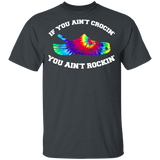 If You Ain't Crocin' You Ain't Rockin' Croc Tie Dye Youth Shirt - Macnystore