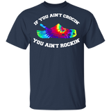 If You Ain't Crocin' You Ain't Rockin' Croc Tie Dye Youth Shirt - Macnystore