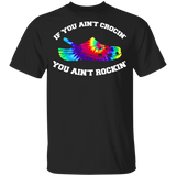 If You Ain't Crocin' You Ain't Rockin' Croc Tie Dye Youth Shirt - Macnystore