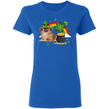 Leprechaun Pekingese Dog Lover St Patrick's Day Gifts Ladies T-Shirt - Macnystore