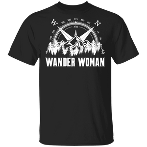 Adventure Lover Shirt Wander Woman Cool Compass Adventure Outdoor Lover Gifts T-Shirt - Macnystore