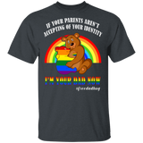 LGBT Pride Free Dad Hugs Awesome Bear I'm Your Dad Now Cool Bear T-Shirt - Macnystore