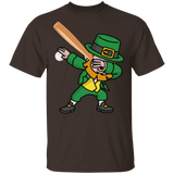 Baseball Dabbing Leprechaun Baseball St Patrick's Day Gifts T-Shirt - Macnystore