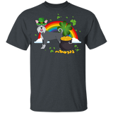 Leprechaun Schnauzer Dog Lover St Patrick's Day Gifts Youth T-Shirt - Macnystore