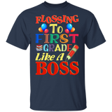 Flossing To 1st Grade Like A Boss Funny Back To School Gifts Youth T-Shirt - Macnystore