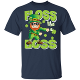 Leprechaun Floss Like A Boss Funny Shenanigator Patricks Day T-Shirt - Macnystore