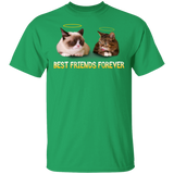 Best Friends Forever Cat Lover G500 Gildan 5.3 oz. T-Shirt - Macnystore