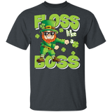 Leprechaun Floss Like A Boss Funny Shenanigator Patricks Day T-Shirt - Macnystore