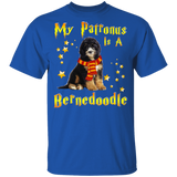 My Patronus Is A Bernedoodle Magical Pet Dog Youth T-Shirt - Macnystore