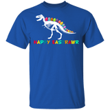 Happy Eastrawr Bunny T-Rex Funny Easter Dinosaurs Easter Eggs Matching Shirt For Kids Men Women Christian Gifts T-Shirt - Macnystore