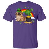 Leprechaun Pekingese Dog Lover St Patrick's Day Gifts Youth T-Shirt - Macnystore