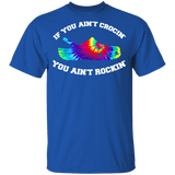 If You Ain't Crocin' You Ain't Rockin' Croc Tie Dye Youth Shirt - Macnystore