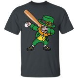 Baseball Dabbing Leprechaun Baseball St Patrick's Day Gifts T-Shirt - Macnystore