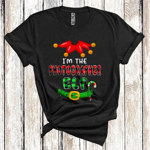 MacnyStore - Funny I'm The Photographer, Elf Costumes, Christmas Family T-Shirt