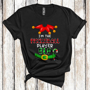 MacnyStore - Funny I'm The Pickleball Player, Elf Costumes, Christmas Family T-Shirt