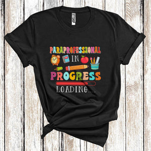 MacnyStore - Paraprofessional In Progress Loading Cool Graduation Matching Future Job Careers Team T-Shirt