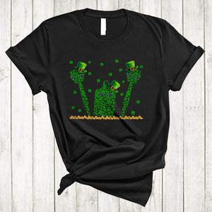 MacnyStore - Lunch Lady Tools Sunglasses Shamrock, Amazing St. Patrick's Day Irish Lucky,  Lunch Lady Group T-Shirt