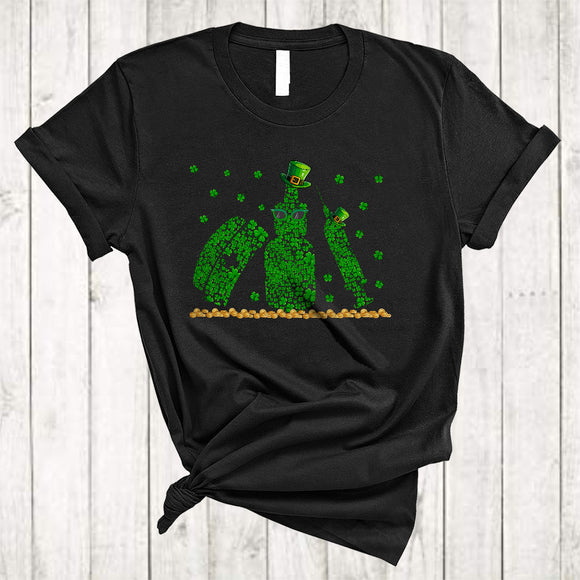 MacnyStore - Nurse Tools Sunglasses Shamrock, Amazing St. Patrick's Day Irish Lucky, Nurse Group T-Shirt